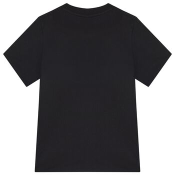 Boys Black Logo T-Shirt