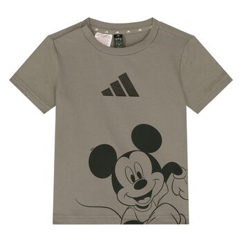 Younger Boys Green Mickey Mouse Disney T-Shirt