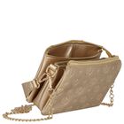 Girls Gold Logo Handbag, 4, hi-res
