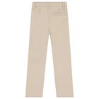 Boys Beige Trousers, 1, hi-res
