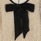 Girls Beige & Black Spotted Dress, 1, hi-res