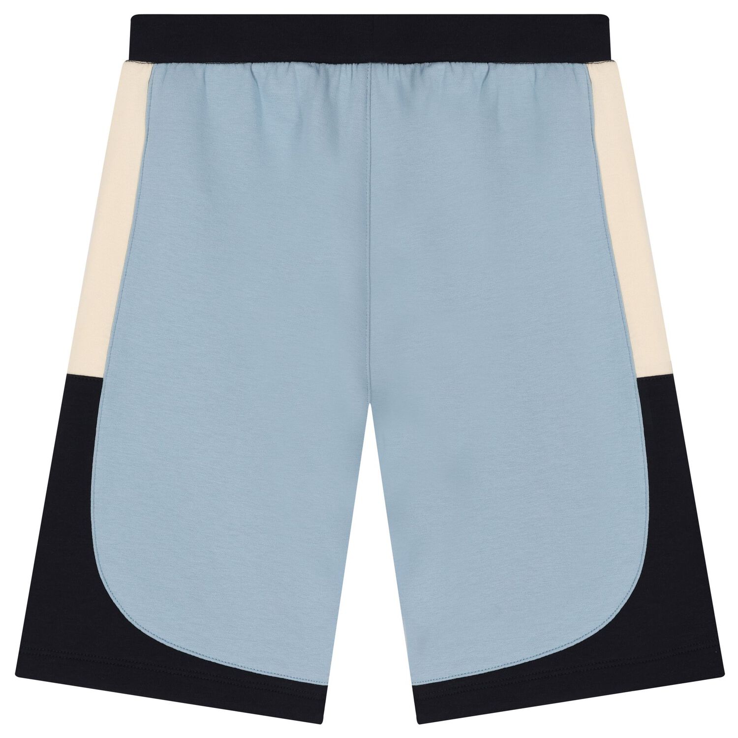 Boys Beige, Blue & Navy Blue Shorts, 2, hi-res
