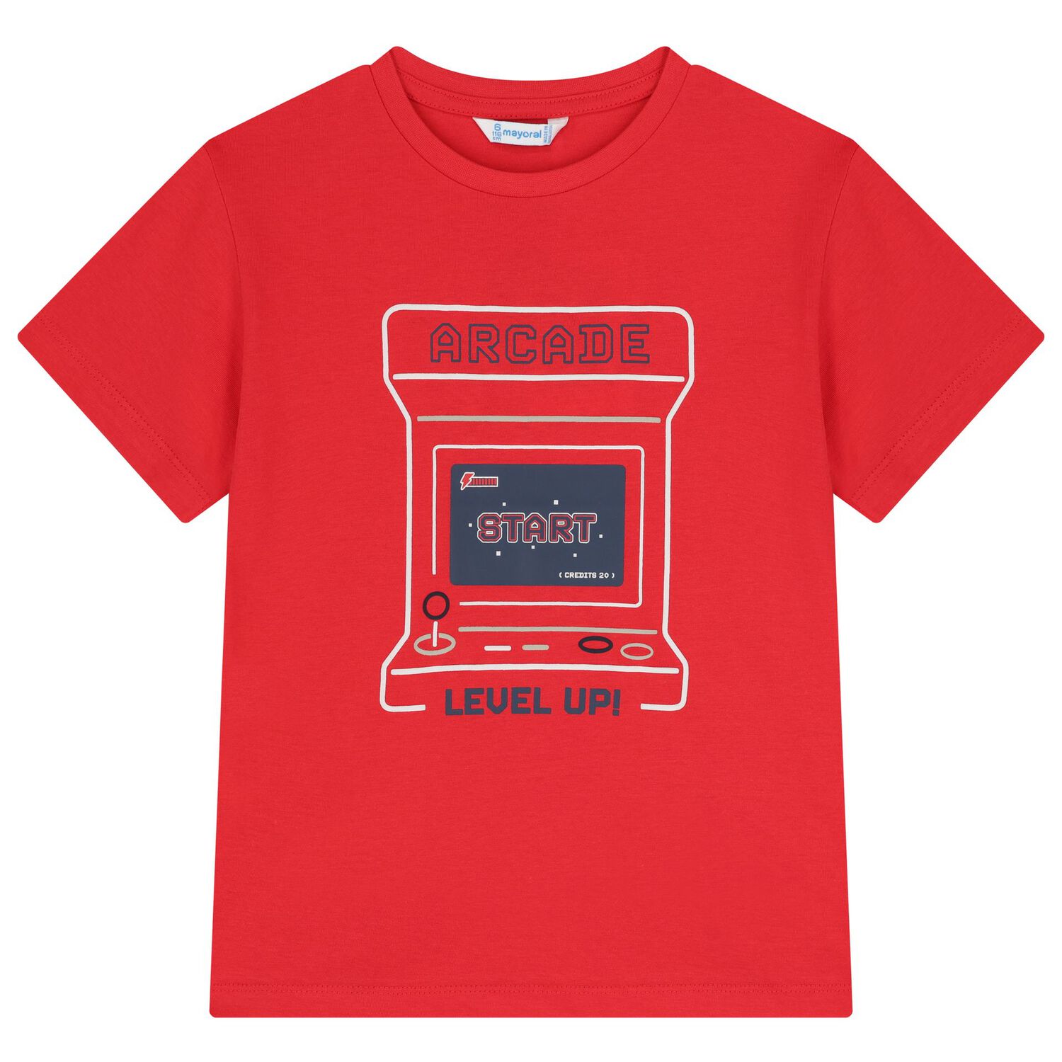 Boys Red & Navy Blue T-Shirts ( 2-Pack ), 1, hi-res