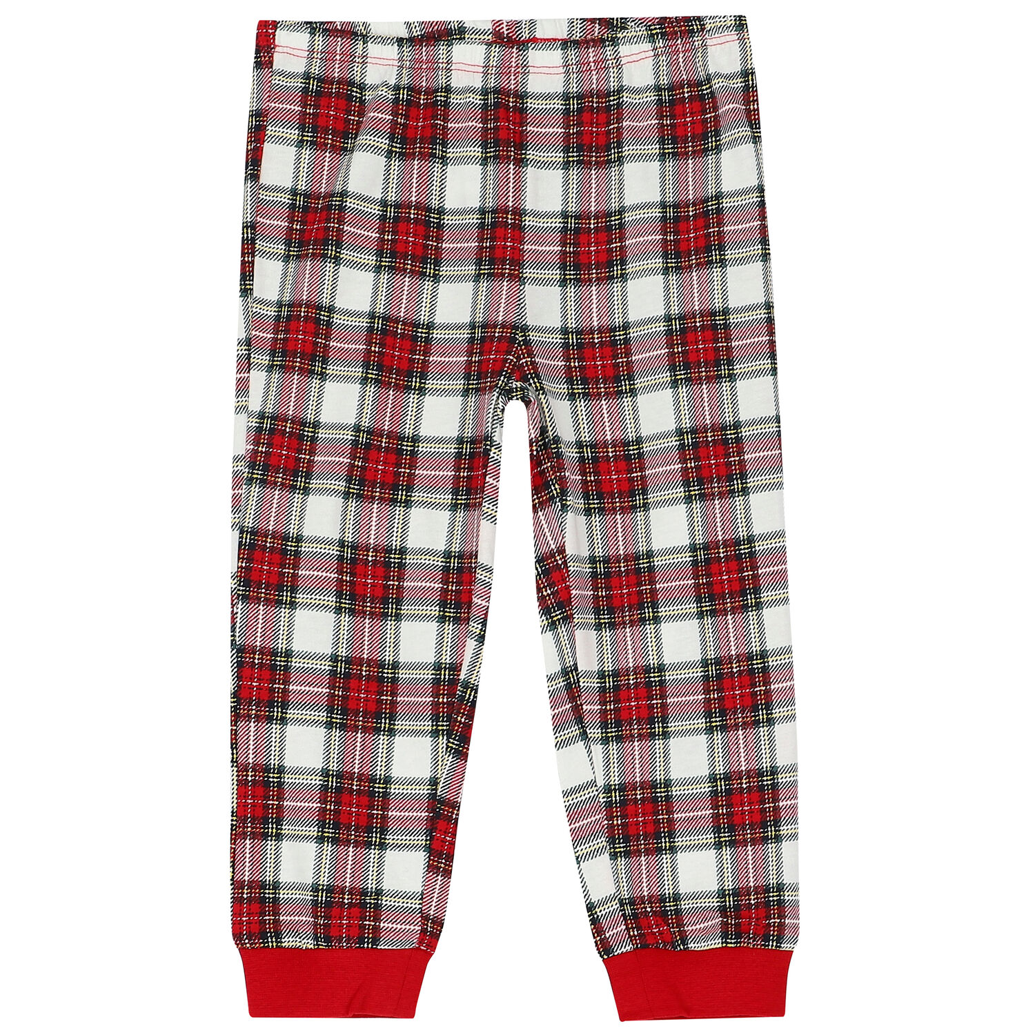 Younger Girls Red & White Pyjamas, 1, hi-res