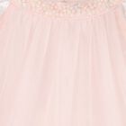 Baby Girls Pink Ruffled Tulle Dress Set, 1, hi-res