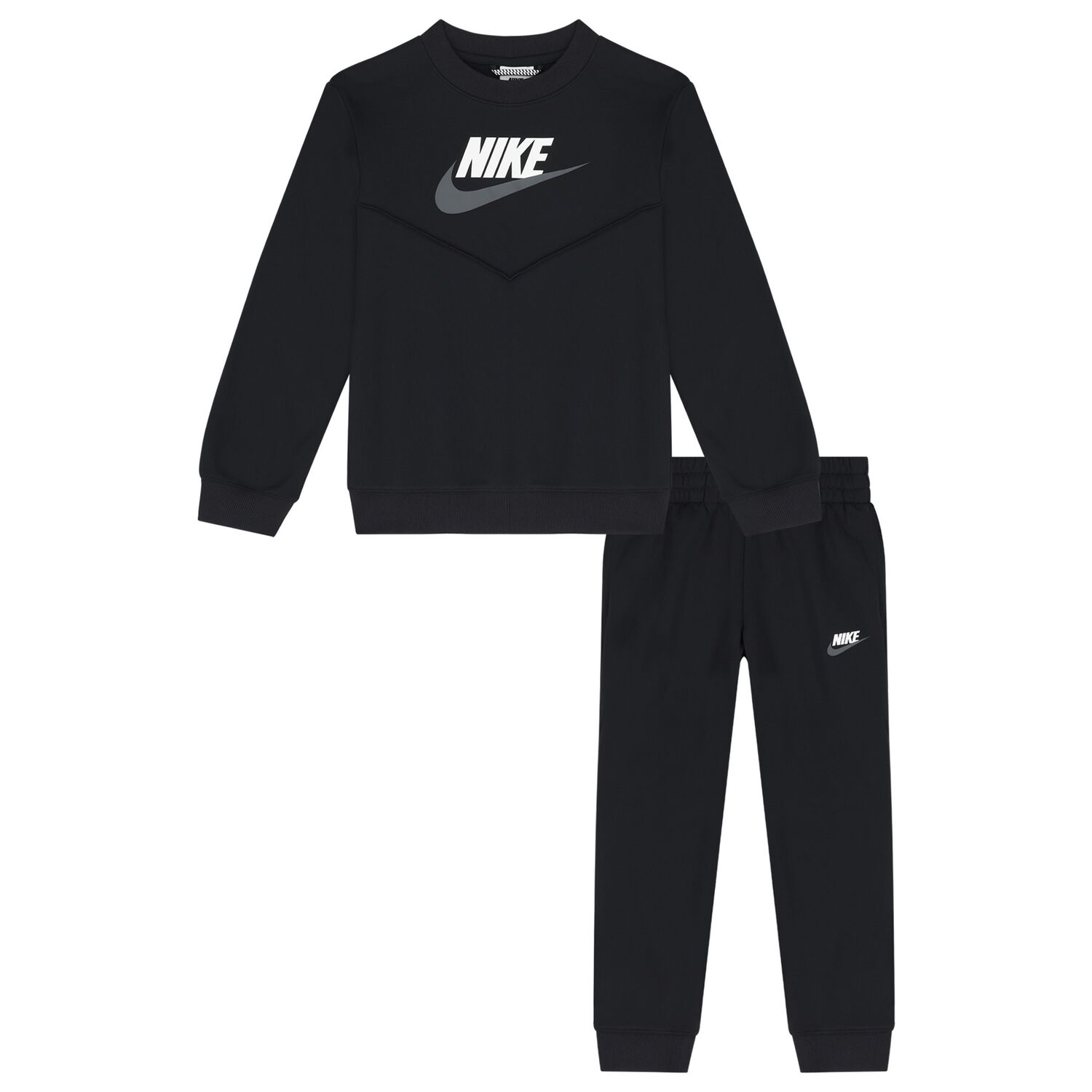 Black Logo Tracksuit, 1, hi-res