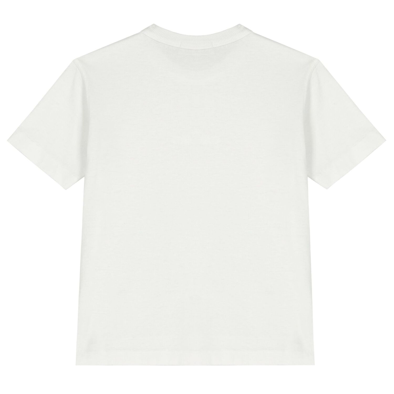 Boys White Logo T-Shirt, 1, hi-res image number null