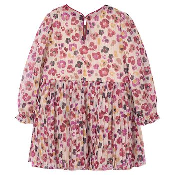 Girls Pink Floral Dress