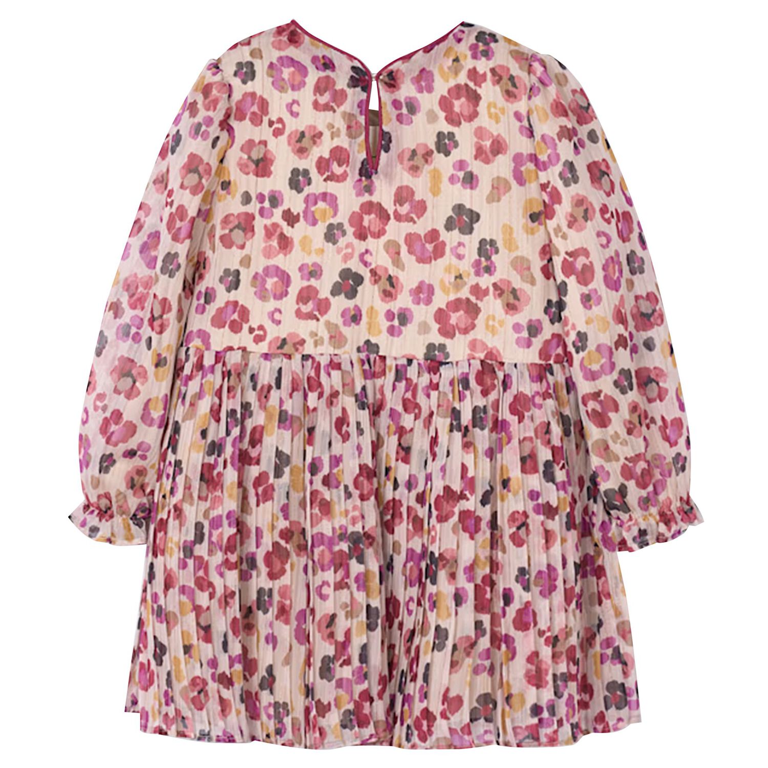 Girls Pink Floral Dress, 1, hi-res image number null
