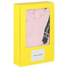 Younger Girls Pink Logo Bag Dress, 2, hi-res