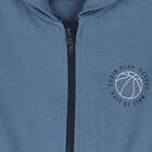 Boys Blue & Navy Blue Basketball Tracksuit, 1, hi-res