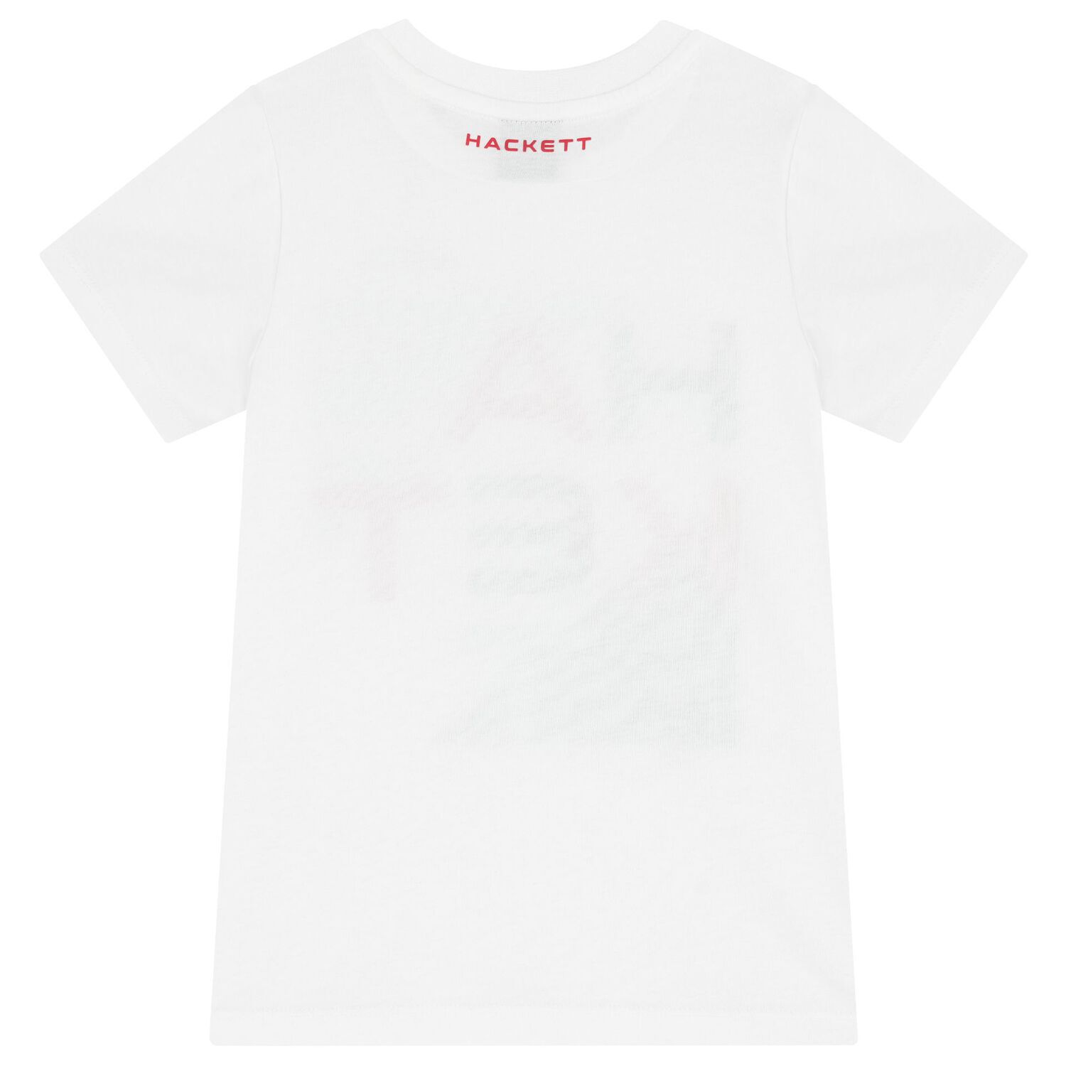 Boys White Logo T-Shirt, 1, hi-res