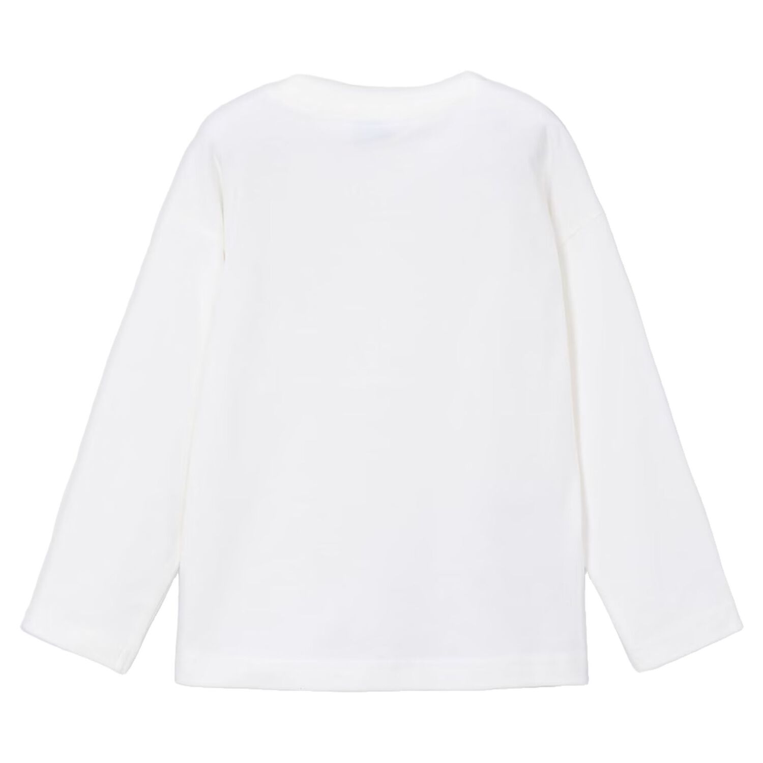 Boys White Formula 1 Car Long Sleeve Top, 2, hi-res