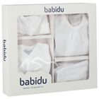 White & Blue Dots Baby Gift Set, 3, hi-res