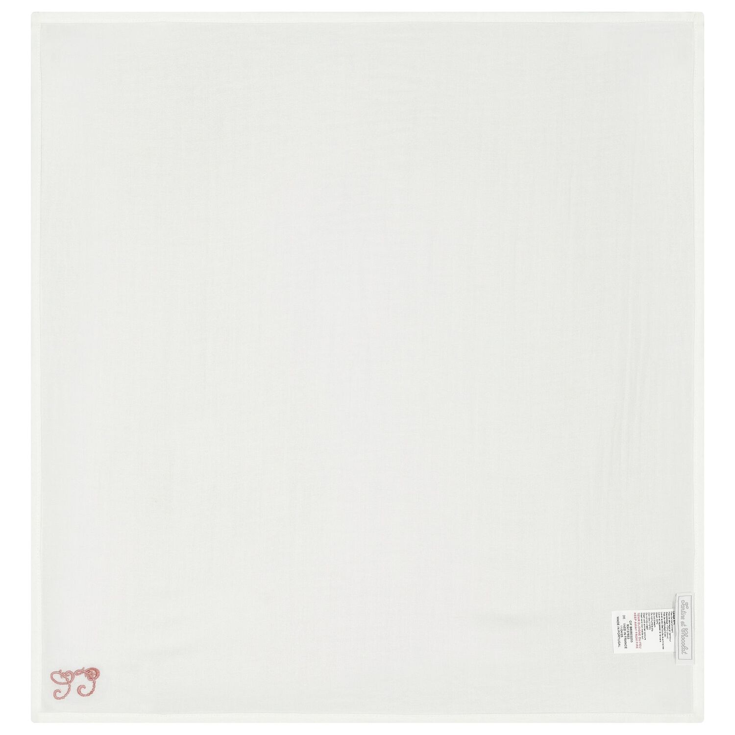  Baby Girls Pink & White Toile De Jouy Muslin Swaddles ( 2-Pack ), 3, hi-res