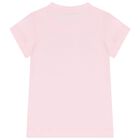 Girls Pink & White Floral Skirt Set, 1, hi-res