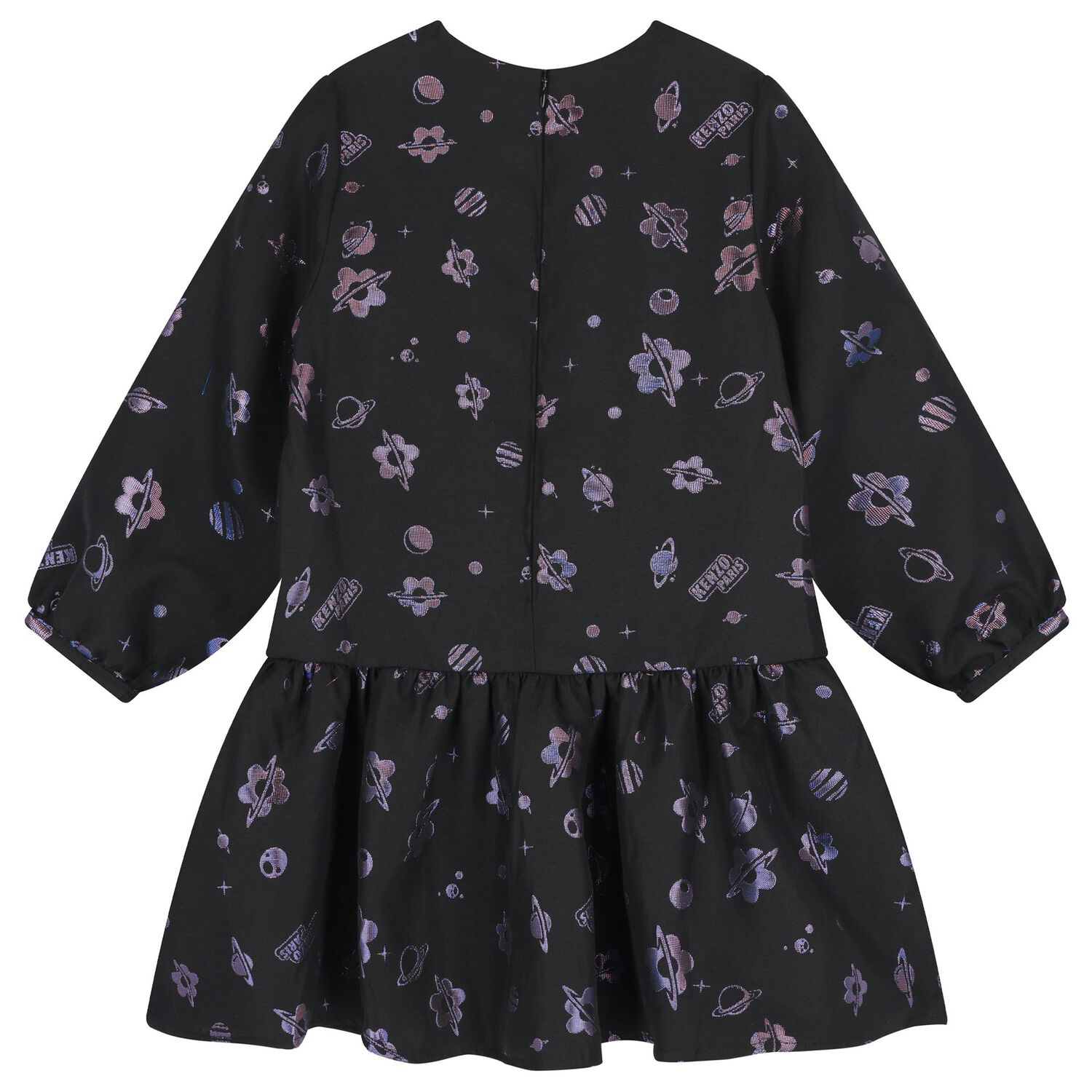 Girls Black Planet Boke Dress, 1, hi-res