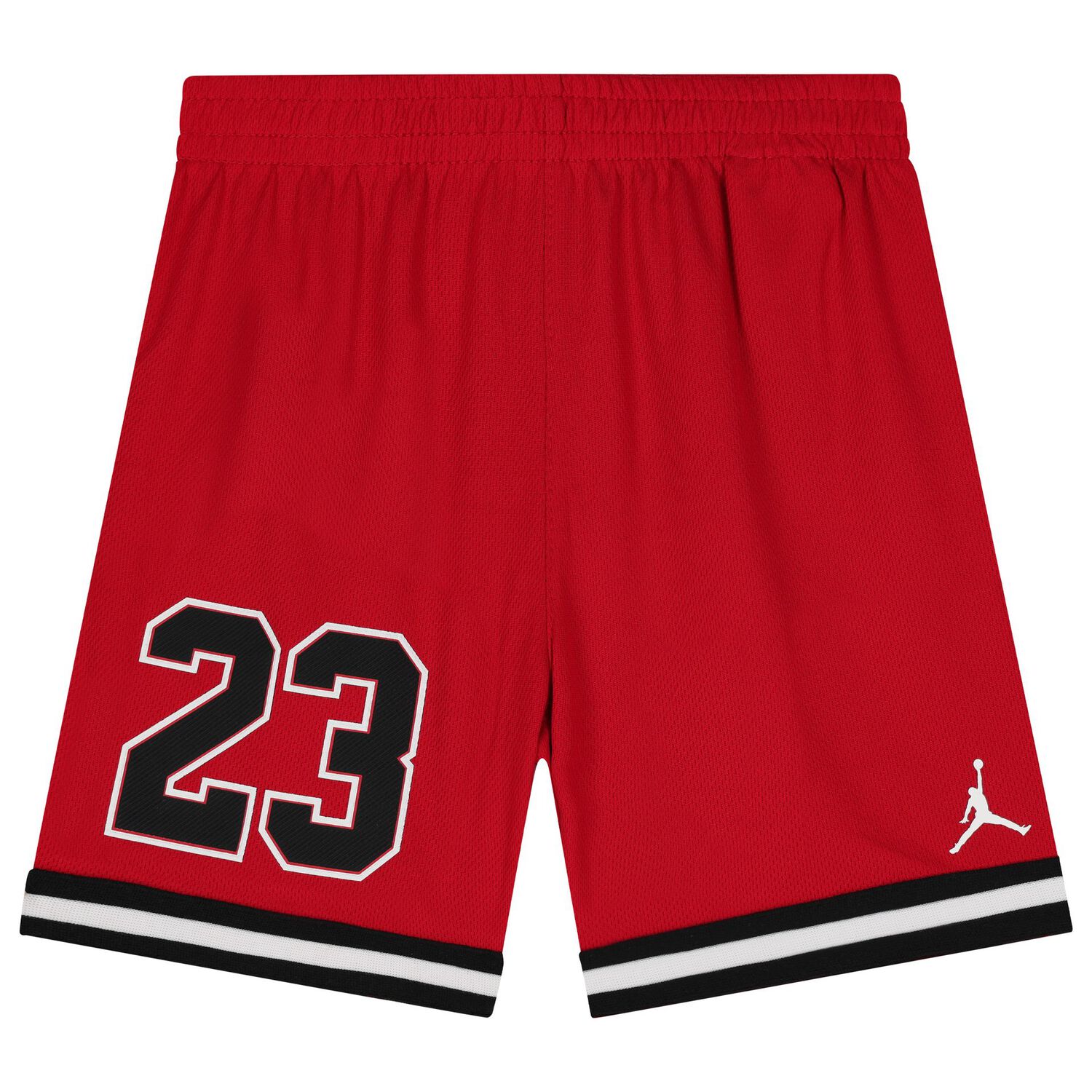 Boys White & Red Jordan Logo Shorts Set, 1, hi-res