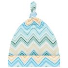 Blue & Yellow Zig Zag Babygrow Set, 1, hi-res