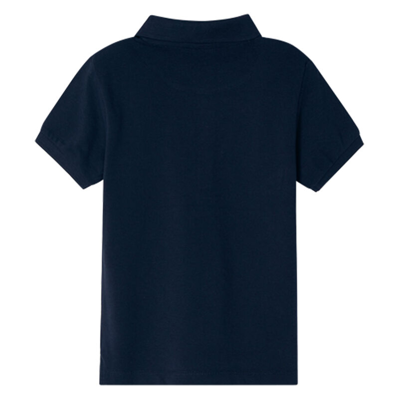 Boys Navy Blue Polo Shirt, 7, hi-res image number null