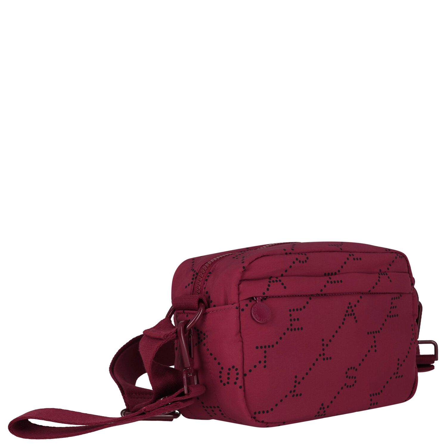Black Logo Shoulder Bag, 1, hi-res