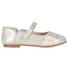 Girls Gold Embellished Shoes, 1, hi-res