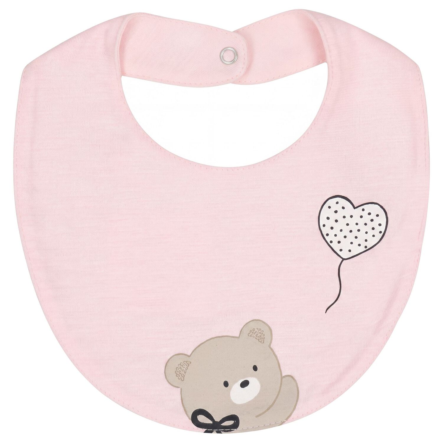 Baby Girls Pink Teddy Bear Babygrow Set, 2, hi-res