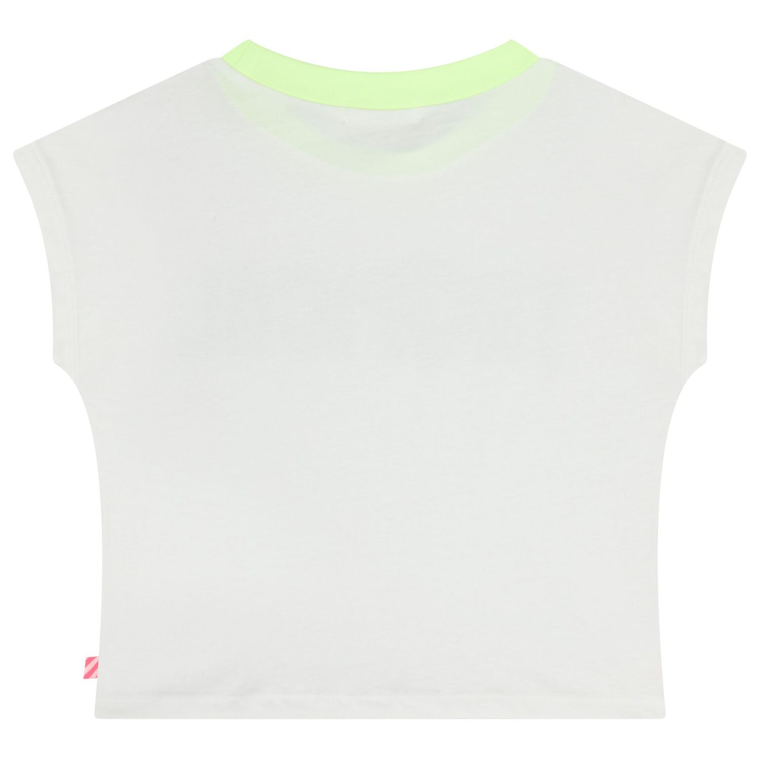 Girls White Embellished T-Shirt, 1, hi-res