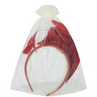 Girls Red Feather Headband, 1, hi-res