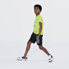 Boys Black Logo Swim Shorts, 2, hi-res