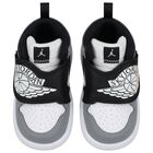 Black, Grey & White Sky Jordan 1 Trainers, 3, hi-res
