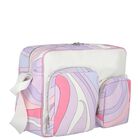 Baby Girls Purple & Pink Iride Changing Bag, 1, hi-res