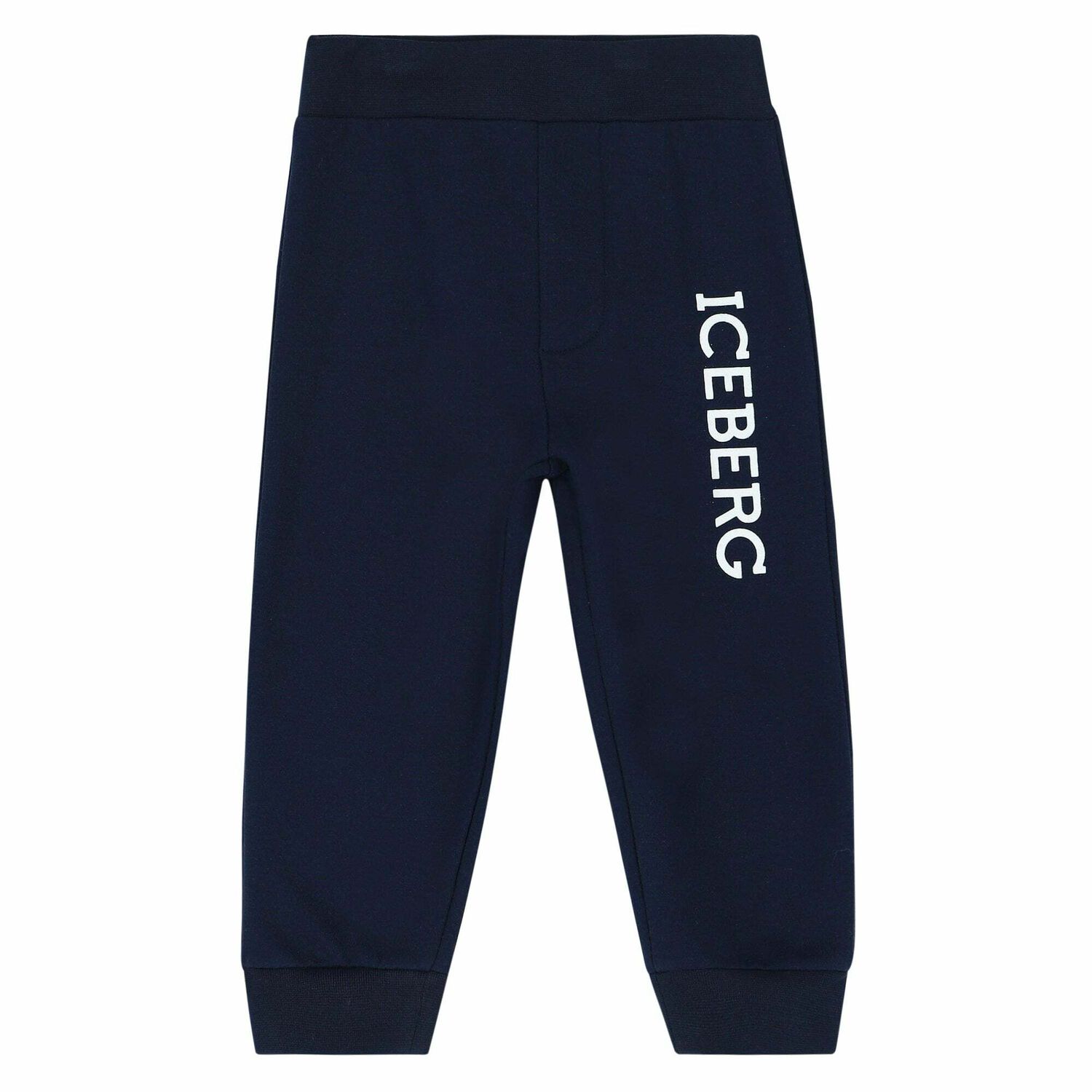 Younger Boys Navy Logo Tracksuit, 1, hi-res