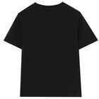 Boys Black EKD Logo T-Shirt, 1, hi-res