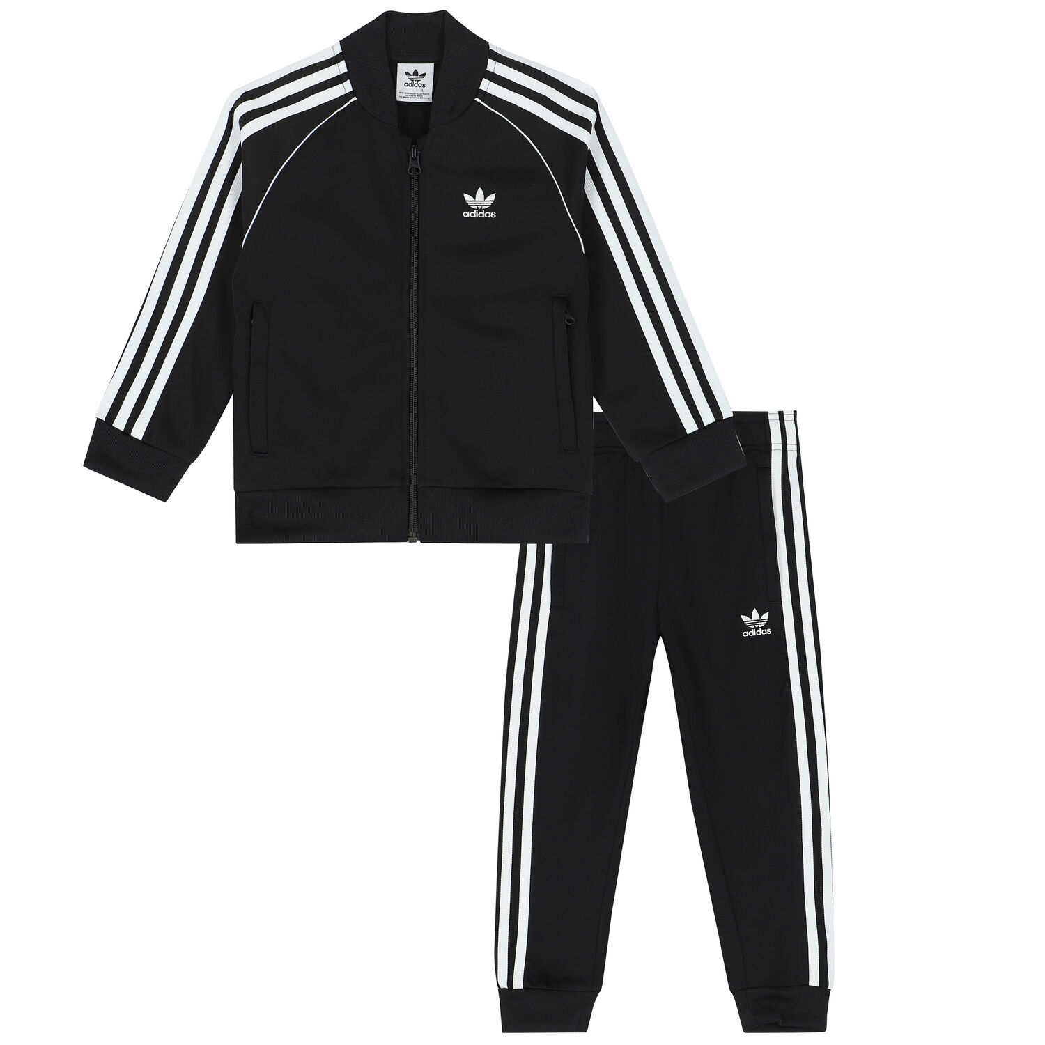 Black Logo Tracksuit, 2, hi-res