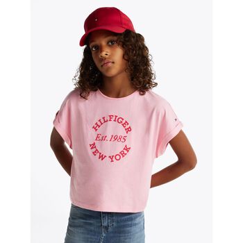 Girls Pink Logo T-Shirt