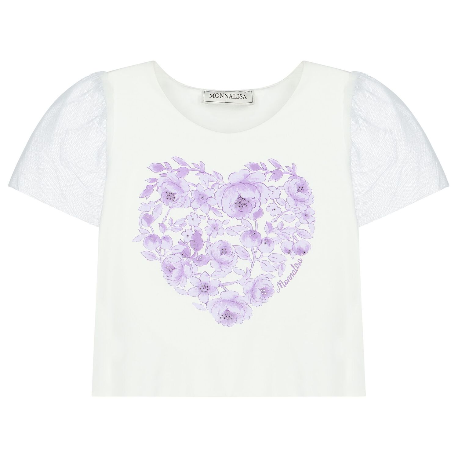 Girls White & Purple Skirt Set, 1, hi-res image number null