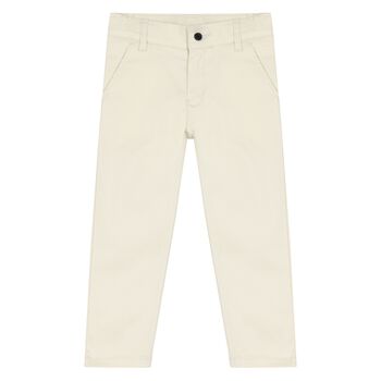Younger Boys Ivory Trousers