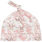 Baby Girls White & Pink Africa Babygrow Gift Set  , 2, hi-res