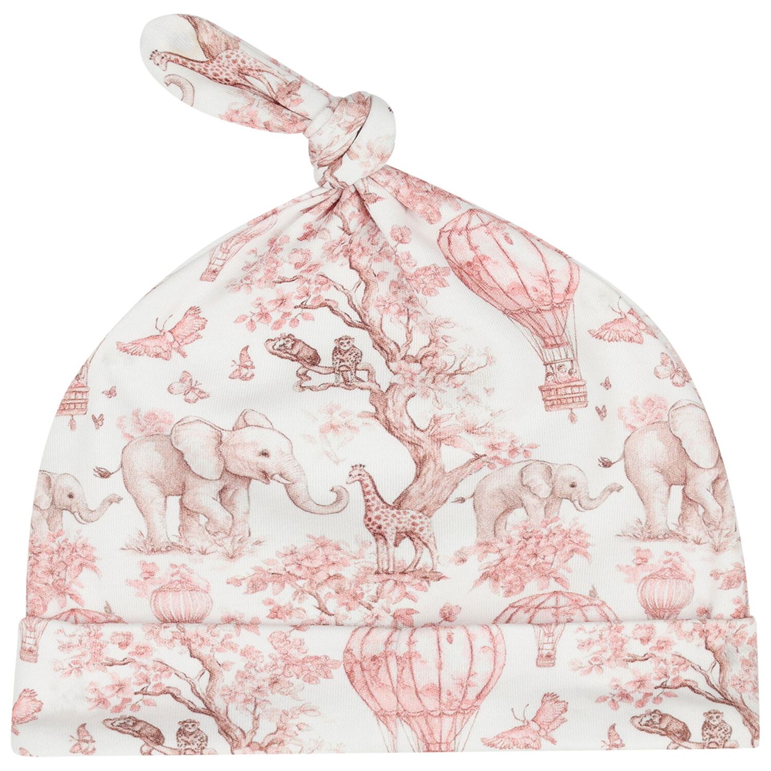 Baby Girls White & Pink Africa Babygrow Gift Set  , 2, hi-res