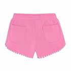 Girls Light Pink Shorts, 6, hi-res
