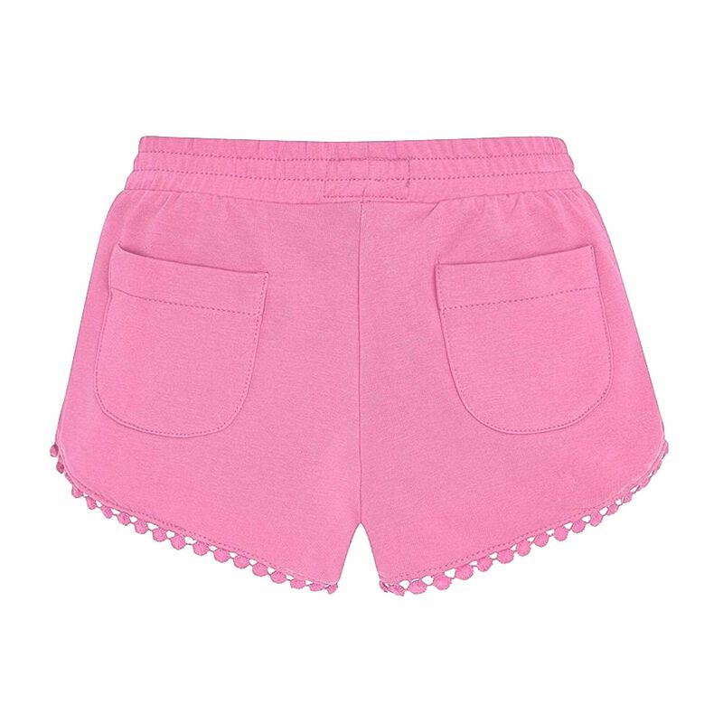 Girls Light Pink Shorts, 6, hi-res image number null