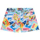 Boys Multi-Coloured Swim Shorts, 1, hi-res