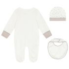 Ivory & Beige Babygrow Gift Set, 3, hi-res
