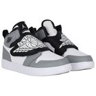 Grey, Black & White Sky Jordan 1 Trainers, 3, hi-res