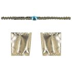 Girls Black & Gold Egyptian Pharoah Costume, 1, hi-res