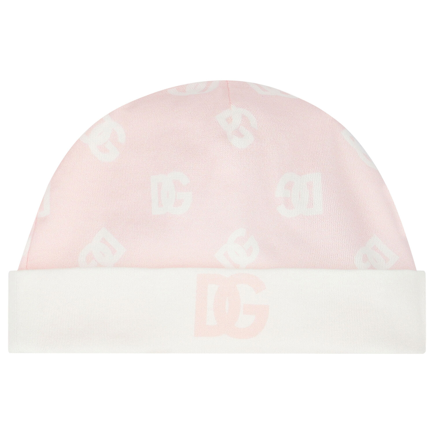 Baby Girls Pink Logo Babygrow Set, 1, hi-res