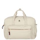 Beige Logo Baby Changing Bag, 1, hi-res