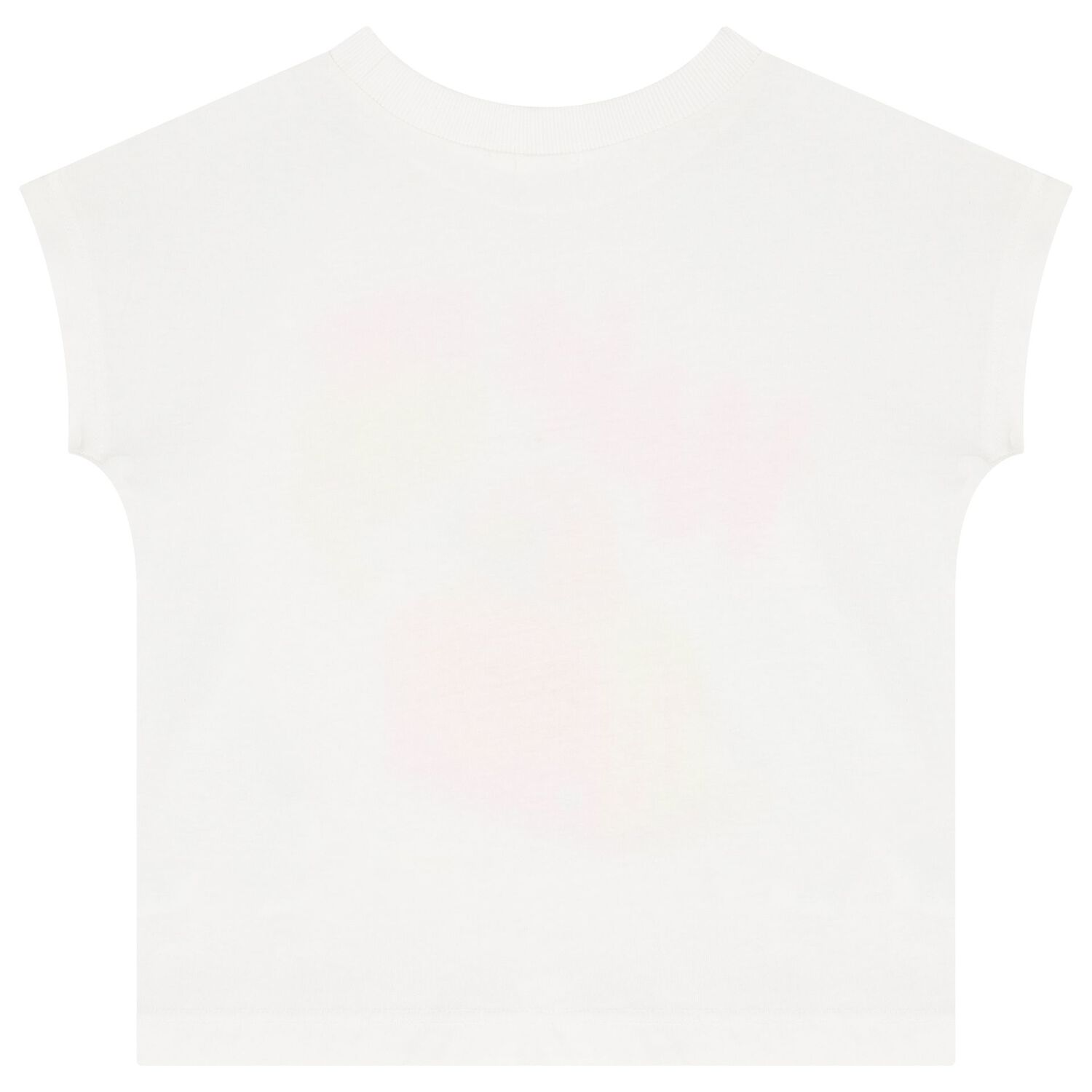 Girls White Logo T-Shirt, 1, hi-res