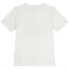 Boys Mini Me White Logo T-Shirt, 3, hi-res